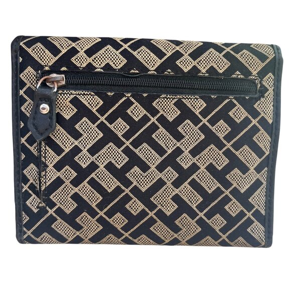 Tommy Hilfiger Monogram Logo Women's Canvas Wallet - Picture 2 of 3